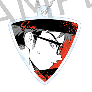 ふつうの軽音部 ギターピック型メタリックアクキー 幸山厘[あみあみ