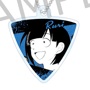 ふつうの軽音部 ギターピック型メタリックアクキー 幸山厘[あみあみ