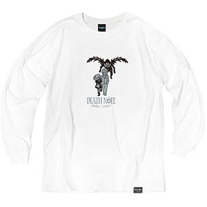 『DEATH NOTE』 第1弾 シーンイラストロングスリーブTシャツ 3(夜神月＆弥海砂＆リューク)ホワイト XL