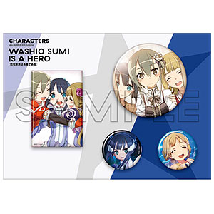 abec/BUNBUN 20th Exhibition CHARACTERS BIGキラキラ缶バッジ