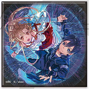 SAO キリト　缶バッジ ソードアート・オンライン 缶バッジ デザイン08(キリト/H)（再販
