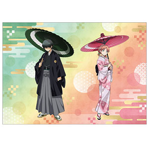 暗殺教室 A3クリアポスター 千葉龍之介＆速水凛香