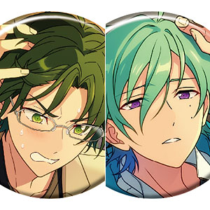 あんスタ　サンリオ　缶バッジ　伏見弓弦　シナモロール　シナモン あんスタ サンリオ 缶バッジ 伏見弓弦 シナモロール シナモン