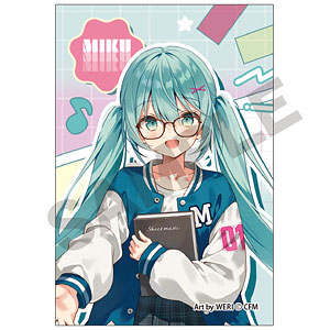 初音ミク アート缶バッジ 鏡音リン メガネスタイル[クラックス]《03