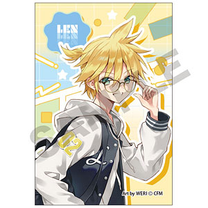 初音ミク アート缶バッジ 鏡音リン メガネスタイル[クラックス]《03