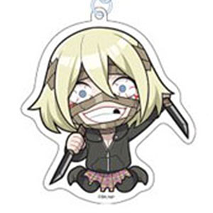 TVアニメ『忍者と極道』 ぺたん娘アクリルキーホルダー ガムテ