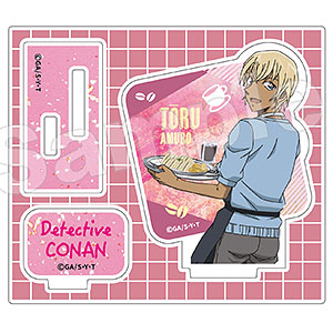 名探偵コナン ちょいデカホロ缶バッジ 花冠-flow in the wind-(安室