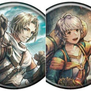 缶バッジ「OCTOPATH TRAVELER 0」03/公式イラスト 9個入りBOX[A3