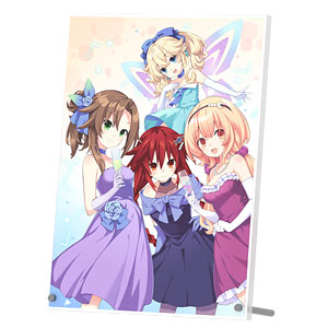 超次元ゲイム ネプテューヌ 15周年記念 パッケージ風アクリルブロック