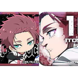 ブルーロック 「千切豹馬」スクエア缶バッジセット[アクセル