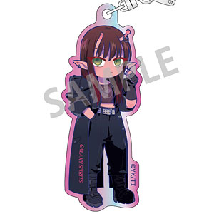 銀河特急 ミルキー☆サブウェイ オーロラアクリルキーホルダー チハル