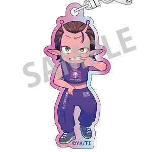 銀河特急 ミルキー☆サブウェイ オーロラアクリルキーホルダー カート