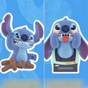 新品未開封レア♡スティッチ☆LEDライトフィギュア Disney stitch]スティッチ 626号シリーズ ブロック【スティッチ 0626】