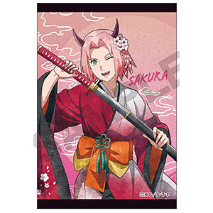 NARUTO-ナルト- 疾風伝 アート缶バッジ うちはサスケ 鬼 ニュアンス