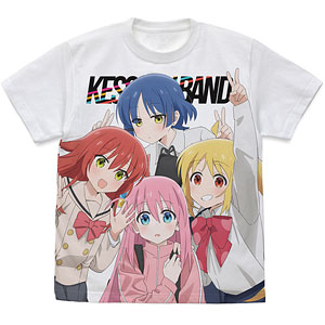 アニメ「ぼっち・ざ・ろっく！」 結束バンド フルグラフィックTシャツ/WHITE-S
