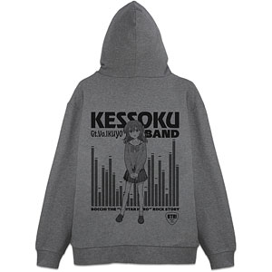 アニメ「ぼっち・ざ・ろっく！」 喜多郁代 ジップパーカー/MIX GRAY-XL