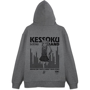 アニメ「ぼっち・ざ・ろっく！」 伊地知虹夏 ジップパーカー/MIX GRAY-L