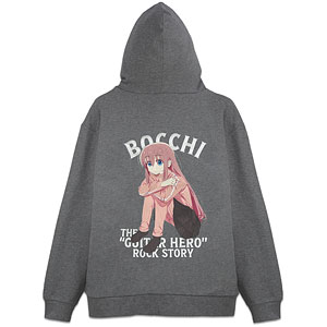 コスパ・デポ限定 アニメ「ぼっち・ざ・ろっく！」 後藤ひとり 刺繍ジップパーカー ジャージVer./MIX GRAY-XXL