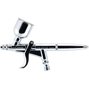 クレオス エアーブラシ プロコンBOY FWAプラチナ0.2（ダブルアクション