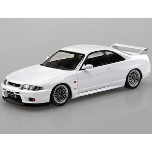 楽プラ スナップキット No.21CU-WE ニッサン R33スカイラインGT-R カスタムホイール(ホワイト) プラモデル