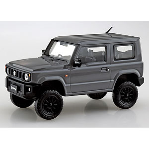 楽プラ スナップキット 09CU-MG スズキ JB64 ジムニー カスタムホイール(ミディアムグレー) プラモデル