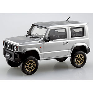 楽プラ スナップキット 09CU-SS スズキ JB64 ジムニー カスタムホイール(シルキーシルバーメタリック) プラモデル