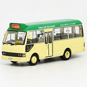1/64 トヨタ コースター 3代目 香港ミニバス(レッドミニバス)[MODEL 1