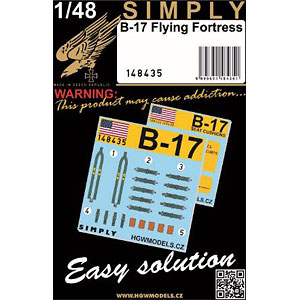 1/48 B-17 フライングフォートレス シートベルト3Dデカール (緑)