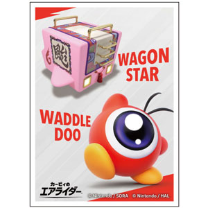カービィのエアライダー キャラクタースリーブ ワドルドゥ ＆ ワゴンスター(EN-1585) パック