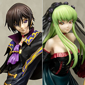 【限定販売】Precious G.E.M.シリーズ コードギアス 復活のルルーシュ L.L.＆C.C.セット 完成品フィギュア（再販）[メガハウス]