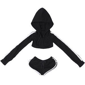 1/3 AZO2 スポーティーパーカーset ブラック (ドール用)