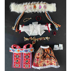 民族衣装シリーズ ドール用着せ替え服 ウイグル：ほーほー (ドール用)