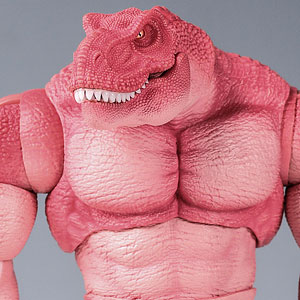 ダイナソー・バトルフィールドシリーズ ティラノサウルス 1/9スケール可動フィギュア AXY-017(ピンク)