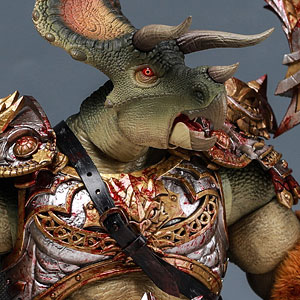 ダイナソー・バトルフィールドシリーズ トリケラトプス AXY-018(新国王) 1/9スケール 可動フィギュア 豪華版