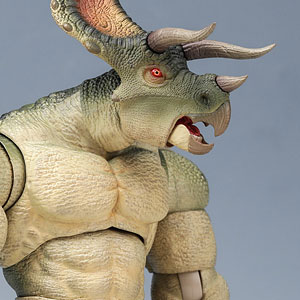 ダイナソー・バトルフィールドシリーズ トリケラトプス AXY-020(新国王) 1/9スケール 可動フィギュア スタンダード