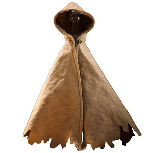 ウェザリングフード付きマント(デザート)・Sサイズ (ドール用)