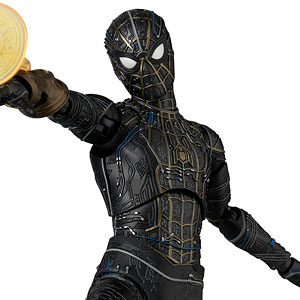 マフェックス No.308 MAFEX SPIDER-MAN BLACK ＆ GOLD SUIT