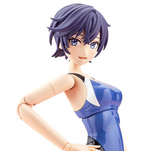 創彩少女庭園 早乙女瑠衣[桃桜高校・競泳水着] 1/10 プラモデル