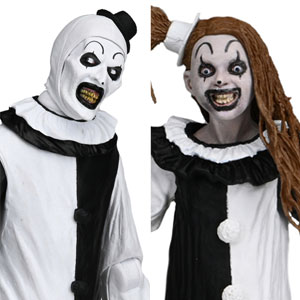 テリファー 終わらない惨劇/ アート・ザ・クラウン＆リトル・ペイル・ガール アルティメット 7インチ アクションフィギュア 2PK