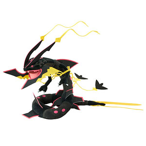 ポケットモンスター ポケモンぬいぐるみ 黒いメガレックウザ