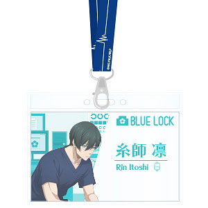 ブルーロック ネックストラップ＆名刺カードセット ブルーロック診療所 (糸師凛)