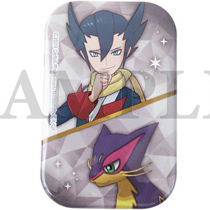 ポケモンマスターズ EX』 スクエア缶バッジ シルバー＆ホウオウ