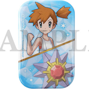 ポケモンマスターズ EX』 スクエア缶バッジ プラターヌ＆ゼルネアス