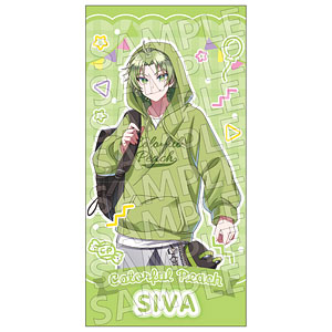 カラフルピーチ ビジュアルバスタオル からぴちピクニック えと