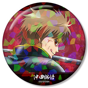 銀魂 描き下ろし 坂田銀時 戦う背中ver. 第2弾 ホログラム75mm缶バッジ