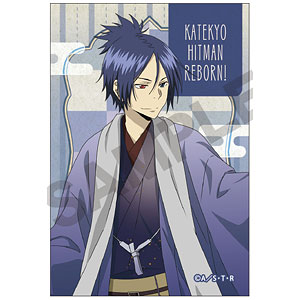 家庭教師ヒットマンREBORN！ アート缶バッジ 六道骸 冬着物 ミニキャラ