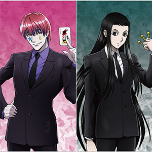 HUNTER×HUNTER 描き下ろし スーツ(戦闘後)ver. A4クリアファイル2枚セット ver.C