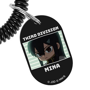 怪獣8号 亜白ミナ ゆるコマ ロッカーキー風アクリルキーホルダー