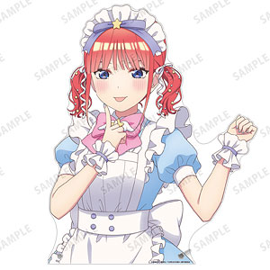 五等分の花嫁* 描き下ろし 中野二乃 メルヘンメイドver. 特大ダイカットアクリルパネル