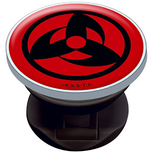 NARUTO-ナルト- 疾風伝』 アクリルスマホグリップ 万華鏡写輪眼(うちは